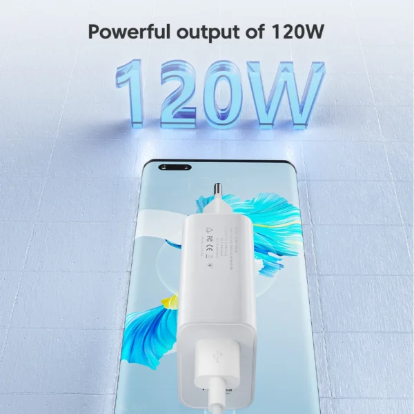 Chargeur rapide USB 120 de type C, câble de charge, adaptateur de téléphone pour iPhone 14, Xiaomi, Samsung, Huawei, 3.0 W – Image 2