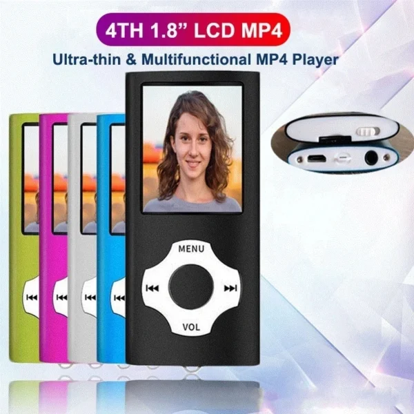 Musique MP4 lecteur MP3 baladeur Bluetooth 8/16/32/64GB mode voiture HiFi sans perte FM Radio étudiant Sport Portable lecteur MP3 enregistreur – Image 5