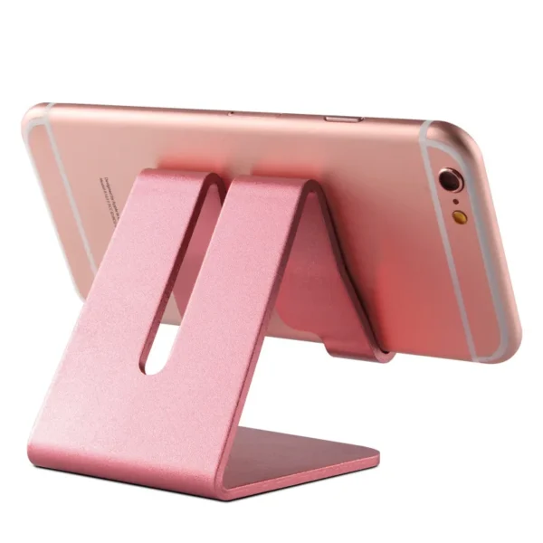 Nouveau support de téléphone portable en aluminium, support de Table de bureau pour IPad IPhone, support universel antidérapant pour téléphone portable – Image 6