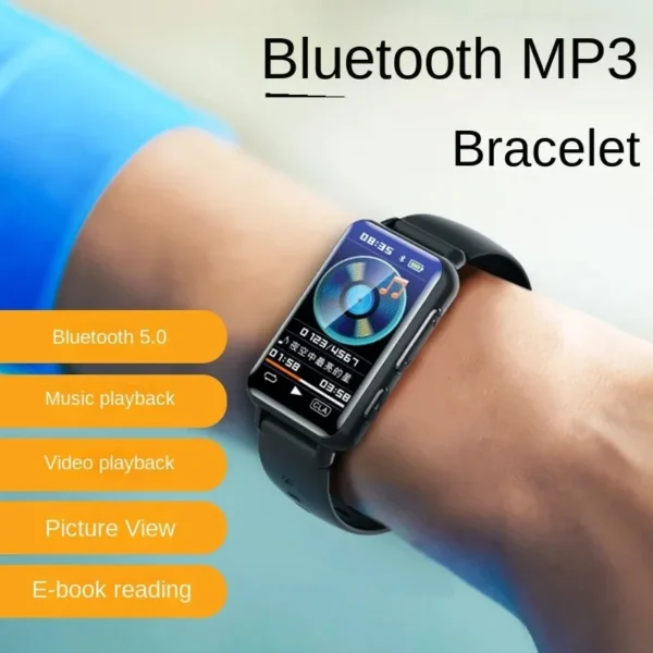 Lecteur de musique de sport avec podomètre, pédale de course Bluetooth, peut écouter de la musique, montre intelligente, lecteur MP4, régule 3 – Image 6